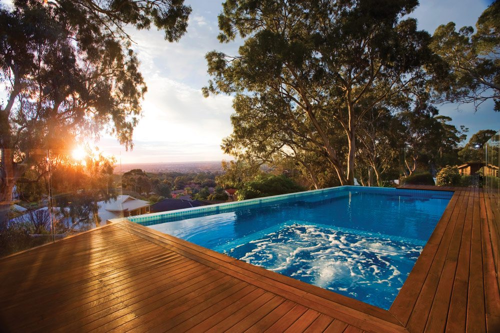 5 Concrete Pool Design Ideas You’ll Love - Think about installing a concrete pool with timber decking, Australian Outdoor Living.