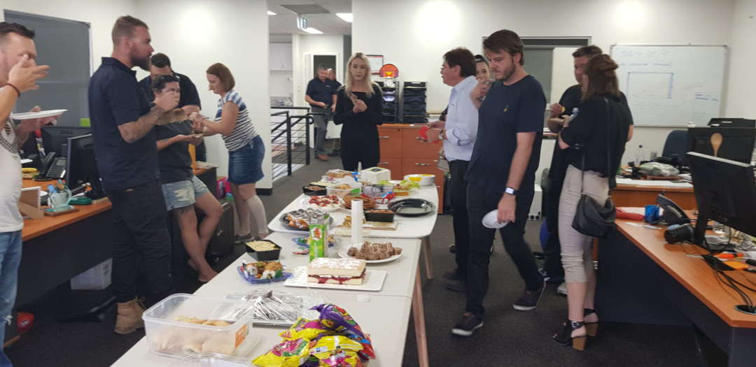 Australian Outdoor Living comes together in harmony - Australian Outdoor Living's Western Australian branch brought in cultural dishes for Harmony Day, Australian Outdoor Living.