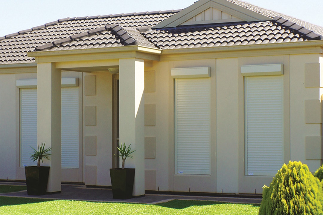 Roller shutters offer better insulation and temperature control