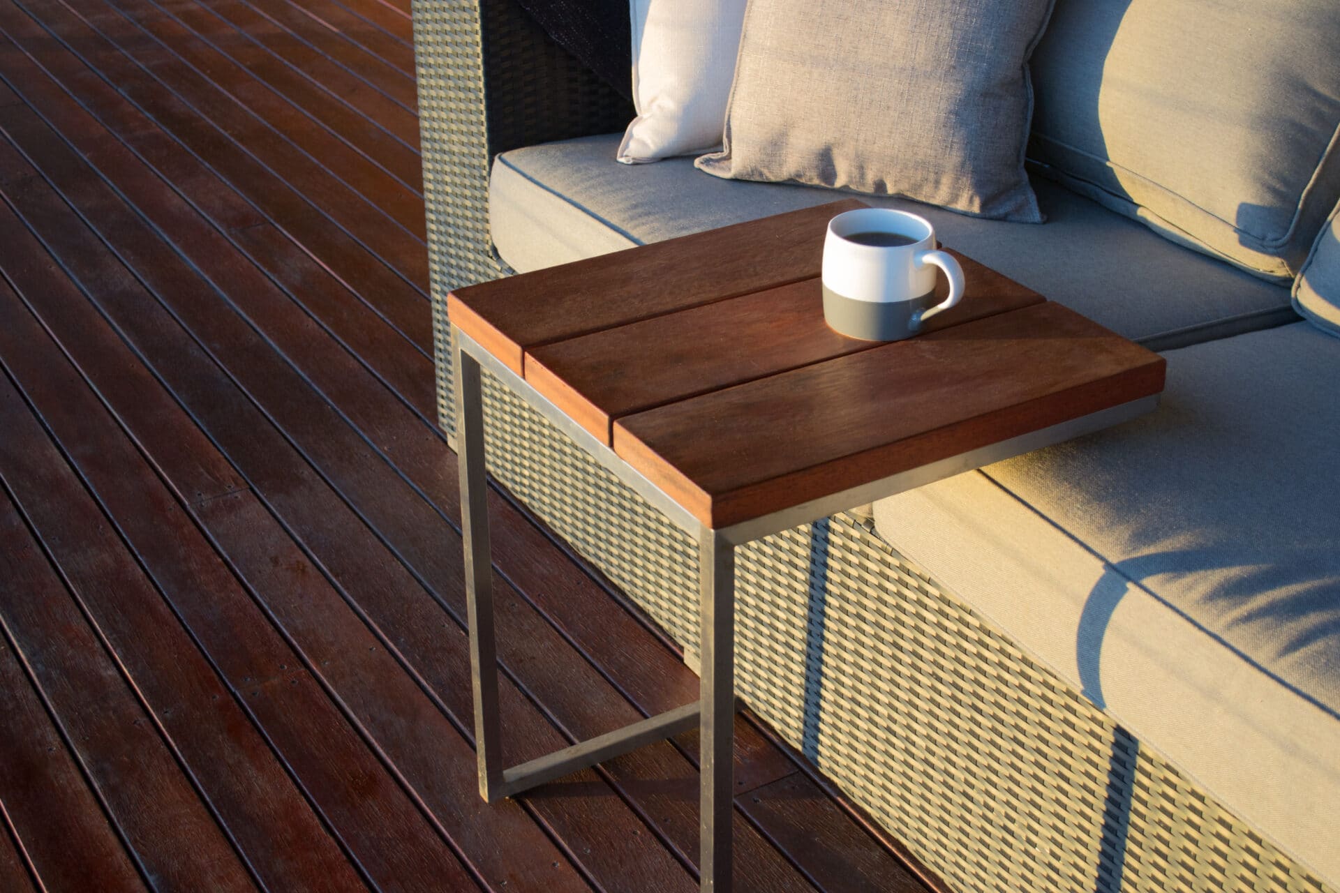 Timber decking is an eco-friendly option
