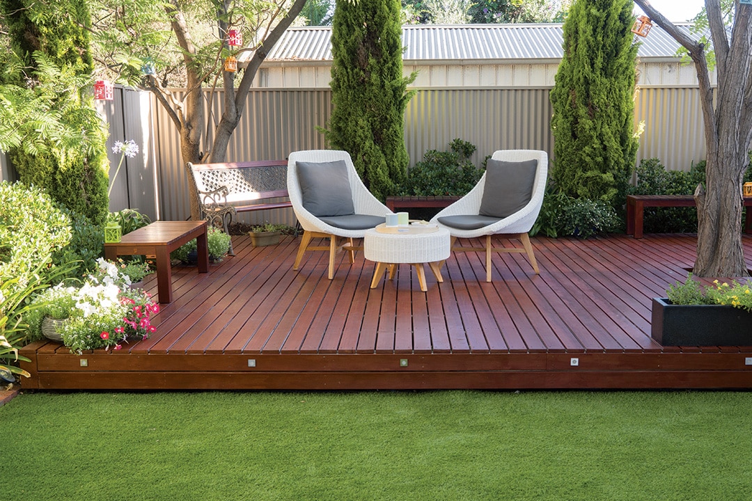 Create a seamless indoor outdoor flow with decking