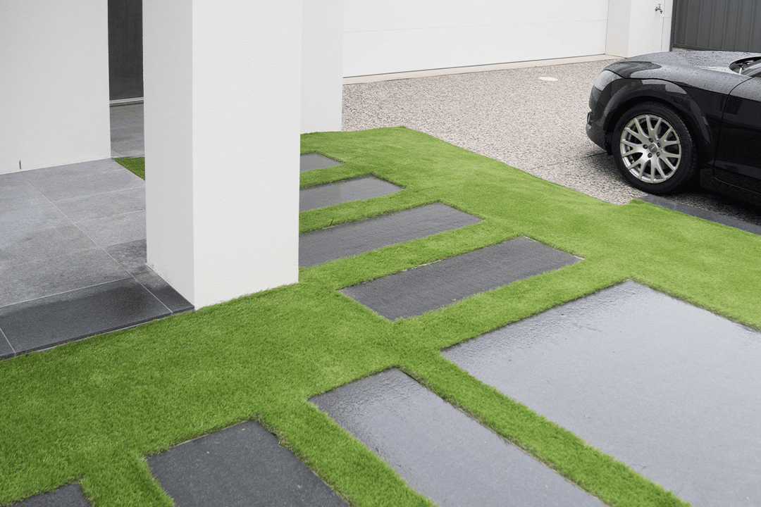 Artificial Grass for added curb appeal